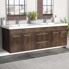 But of course, mine will be a painted black vanity and not a stained wood vanity. Mid Century Modern Bathroom Vanity You Ll Love In 2021 Visualhunt