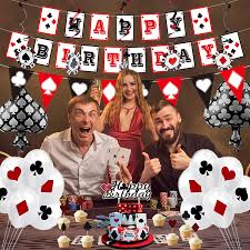 Great savings & free delivery / collection on many items. Buy 49 Pcs Casino Theme Party Decorations Kit Includes Poker Happy Birthday Banner Casino Triangle Bunting Las Vegas Party Decorations Casino Balloons Happy Birthday Cake Topper Online In Vietnam B08jpssnxh