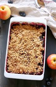 How To Make Easy Apple Berry Fruit Crisp The Busy Baker Recipe Berries Recipes Easiest Apples Apple Crisp Recipes