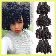 Some women of color give preference to crops, since they are bold and. Black Hairstyles Curly Weave 255919 Brazilian Funmi Curly Human Hair 4 Bundles Natural Omber Black Unprocessed Remy Hair Short Bouncy Curls Weave Virgin Hair Extensions 200gram Lot 10 Tutorials