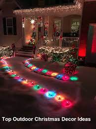 21 Christmas Porch Decoration Ideas Outdoor Christmas Decorations Lights Decorating With Christmas Lights Diy Christmas Lights