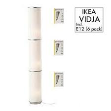 Ikea Vidja Standing Floor Lamp And 6 Bulbs Round White Ikea Https Www Amazon Com Dp B01m1bfyyf Ref C Floor Standing Lamps Office Lighting Ceiling Floor Lamp