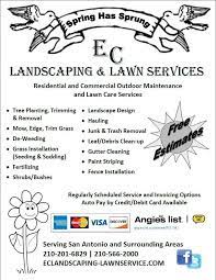 One of the primary needs for lawn service is mowing and every lawn care professional includes this in their package. Ec Landscaping Lawn Services Home Facebook