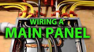 Many of us are wondering if the electrical wiring is. How To Wire A House Main Electrical Panel Load Center Layout Tips Full Step By Step Process 200amp Youtube