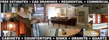 granite countertops & kitchen cabinets