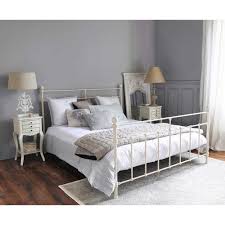 Bett 160cm Syracuse Maisons Du Monde Decoration Lit Idees De Lit Lit Metal Blanc