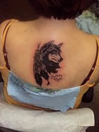 It is a simple tattoo with bold black scattered lines that form a wolf. 20 Best Wolf Tattoo Designs With Meanings Styles At Life