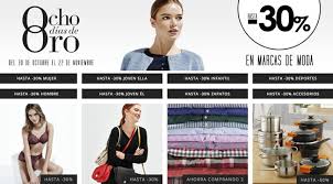 Días de oro del corte inglés. Empiezan Los 8 Dias De Oro En El Corte Ingles Hasta 30 Marca De Moda