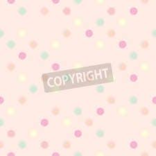 Find images of baby background. Colorful Vector Pastel Polka Dots On Baby Pink Background Retro Fototapete Fototapeten Polka Dots Tonung Dekorieren Myloview De