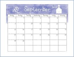 Printable September 2019 Desk Calendar Desk Calendar Free Free Printable Calendar Templates Desk Calendar Template