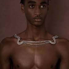 Frange Strass EVER FAITH Collier Femme Cristal Strass Pompon Frange  Chau00eene Etu00e9 Club Accessoires Scintillant Tour De Cou Rouge Collier  Strass Cristal