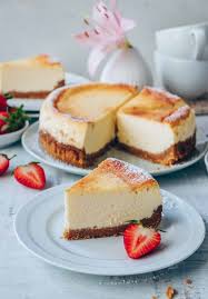 New York Cheesecake With Strawberries Klara S Life In 2020 Cheesecake Easy Cheesecake Recipes New York Cheesecake