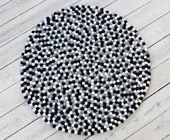 Theko orientteppich chandi mir, rund, 12 mm. Wollteppich Mixed Color Wooldot Rund Hohe 23 Mm Filzkugel Teppich Reine Wolle Beidseitig Verwendbar Wohnzimmer Online Kaufen Otto