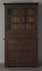 Ohio Painted Two Part Stepback Cupboard Mid 19t Antique Kitchen Decor Primitive Furniture Country Furniture