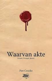 Pin Op Boek Waarvan Akte Misdaadthriller