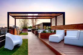 Gorgeous Rooftop Design With City Views Of Chicago Home Design Lover Rooftop Terrace Design Rooftop Design Terrace Design