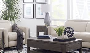 I am very into gray, but only if the trim is right. City Furniture Living Room
