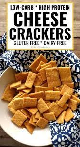 Irresistible Dairy Free Almond Flour Cheese Crackers Recipe Homemade Cheese Crackers Healthy Salty Snacks Dairy Free Snacks