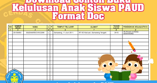 Berikut contoh formulir f.1 dan f.2 Download Contoh Buku Kelulusan Anak Siswa Paud Format Doc Operator Sekolah
