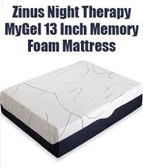 An evaluation on idle hybrid matress review night therapy gel infused memory foam and icoil spring mattress. Night Therapy Mattress Review Zinus 13 Gel Memory Foam