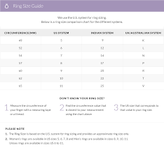 44 Prototypal Ring Measurement Chart India