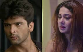 Beyhadh Darama Indain Darama Spoke Right Arjun and saanjh are dancing in front of ganesha idol beyhadh darama indain darama spoke