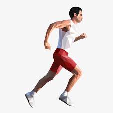The Running Man Vector And Png Running Clipart Man Clipart Running