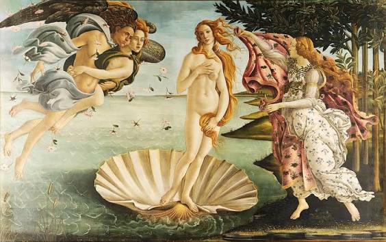 Geburt der Aphrodite Botticelli
