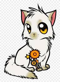 With tenor, maker of gif keyboard, add popular cat anime animated gifs to your conversations. Steampunk Cat Drawings Draw A Anime Cat Free Transparent Png Clipart Images Download