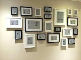 Ikea Frames Ribba Frames Hallway Update Gallery Wall Design Ikea Gallery Wall Frames On Wall