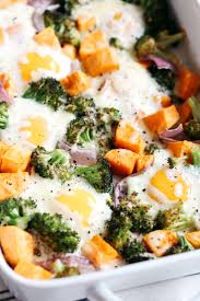 But more than their popularity, it's the nutrition that eggs provide that make them a great food choice for your kids. Baked Egg And Roasted Veggie Casserole Eat Yourself Skinny
