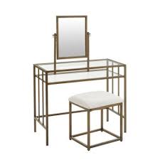 This is how our bathroom vanity is looking now, but for nearly three years it's very small and to paint this vanity i knew i'd need to relocate all teeth brushing and bathroom. 0 Gold Makeup Vanities Bedroom Furniture The Home Depot