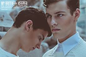 Aleksandar Kojic and Damian Giles by Jared Bautista for Male Model Scene