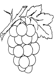 Grapes coloring pages to and print for free 6. Free Easy To Print Food Coloring Pages Fruit Coloring Pages Free Coloring Pages Coloring Pages
