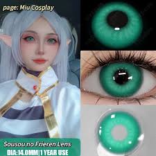 Sẵn] Lens cospla Himmel/Frieren/Fern/Stark/Raiden Ei/Venti mã Nebula nhiều  màu