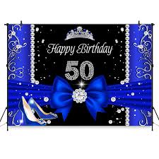 A wide variety of 30th birthday banners options are available to you, such as usage, style, and occasion. Photography Backdrop Woman 50th Birthday Party Background Customize Backdrop Diamond High Heels Blue Birthday Banner Photobooth Background Aliexpress