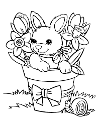 From simple and easy easter images to elaborate adult designs, we have all of the best printable rabbit coloring pages. Printable Rabbit Coloring Sheet Novocom Top