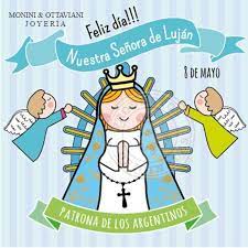También tiene fieles seguidores en países vecinos, ya que, en 1930, el papa pío xi la declaró patrona de uruguay y paraguay. Patrona De Los Argentinos Porfis Cuidanos Mucho Feliz Dia Virgencita De Lujan Felicidades A Quienes Virgen De Lujan Virgen Caricatura Imagenes De La Virgen