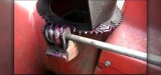 As i am just new to using one i wondered if there is anything i can spray or do to solve. How To Grease Lubricate Snowblower Chute Gear Mechanism Toro 824 Landscaping Wonderhowto