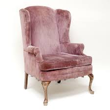 Thiessen Wingback Chair Pink Velvet Wingback Chair Like The Texture Maybe In A Soft Grey In Pink Dining Rooms Dining Room Chairs Modern Office Chair Design
