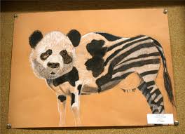 This Is A Chimera A Combination Of Multiple Animals Into One Mythical Creature This Chimera Blends A Variety Of Black A Mythical Creatures Animals Creatures