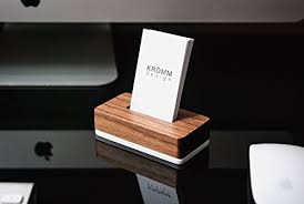 Counter top business card holder is designed for vertical business cards. Vertical Business Card Stand Vertical Business Card Holder Business Card Display For Vertical Business Cards In Walnut Wood And White Acrylic Buy Online In Brunei At Brunei Desertcart Com Productid 42654333