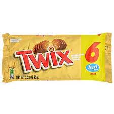 How many calories are in a mini bounty bar? Twix Fun Size Candies 6 Ct Packs Twix Candy Chocolate Wrapping