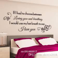 Come scrivere una descrizione della stanza in inglese lingue 2020. Acquista Spedizione Gratuita Romantico Inglese Proverbi Wall Stickers Casa Decori Lettere Camera Da Letto Murale Poster Decorazione In Stile Europeo Accessori La Casa A 15 44 Dal Shouya2018 It Dhgate Com