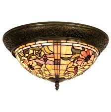 Buy large flush ceiling lights and get the best deals at the lowest prices on ebay! Tiffany Ceiling Lights Pavot Flush Ceiling Light Tiffany Lighting Direct