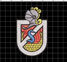 A comienzos de la década del cuarenta, se rediseña el escudo y cambios más. Matriz Escudo Club Deportes La Serena Matrices Y Bordados