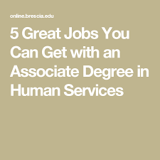 5 Great Jobs You Can Get With An Associate Degree In Human Services Human Services Human Services Degree Associate Degree