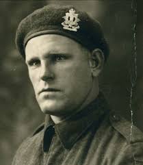 Today marks the date that it was 80 years ago that the father of these two  men in the photo below was killed in action during the battle of the  Hochwald. His