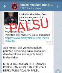 Agad na isinasalin ng libreng serbisyo ng google ang mga salita, parirala, at web page sa mahigit 100 pang wika mula sa english. Kpdnhep On Twitter Berita Palsu Mohon Hentikan Perkongsian Berita Palsu Ini Berita Atau Mesej Berkaitan Cadangan Oleh Kementerian Kesihatan Malaysia Agar Rakyat Mula Membeli Barang Keperluan Asas Dan Perintah Berkurung