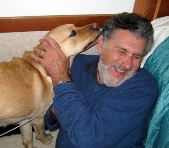 Mga resulta ng larawan para sa Guide dog with owner Elliot Aronson in 2011"